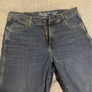 Wrangler Men's Bootcut Jeans - Dark Blue